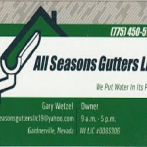 All Seasons Gutters LLC-Seamless Gutter Installation